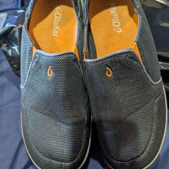 OluKai Nohea Mesh Men's Casual Slip On Shoe Size 9.5 New Display Shoe Sole Dirty - Picture 10 of 10